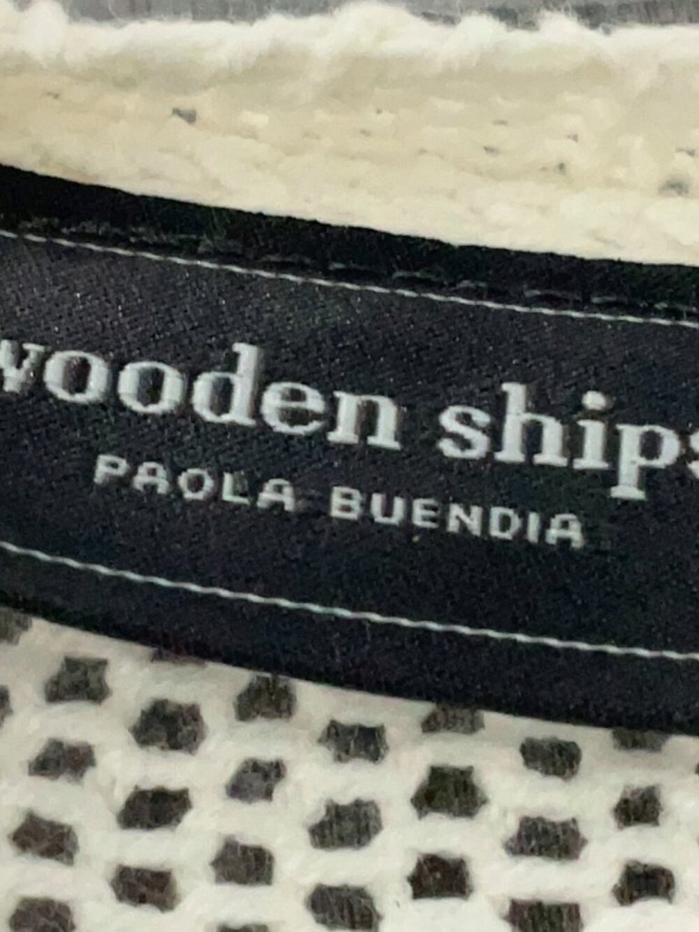 Wooden Ships Starry Eye Lightweight Crewneck Sweater Skull Coastal Patriotic XS - Picture 7 of 7